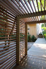 Entrance pergola