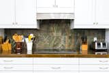 Detail for Kitchen showing granite backsplash