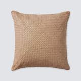 The Citizenry Dhara Leather Square Pillow