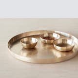 The Citizenry Dasar Bronze Serving Set