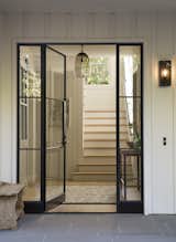 Side-by-Side, White Cabinet, Metal Railing, Wood Tread, and Doors  Photo 9 of 24 in Menlo Oaks 3 Residence by Ana Williamson Architect
