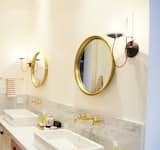 Master Bathroom, Martis Camp Residence by Jill Dudensing Lifestyle + Design