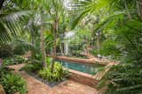 Outdoor, Garden, Shrubs, Hardscapes, Back Yard, Trees, Gardens, Walkways, Swimming Pools, Tubs, Shower, Standard Construction Pools, Tubs, Shower, Pavers Patio, Porch, Deck, Large Patio, Porch, Deck, Large Pools, Tubs, Shower, and Landscape Lighting  Photo 5 of 19 in Key West Classic by Craig Reynolds Landscape Architecture