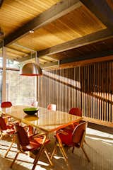 Dining Room, Table, Chair, and Pendant Lighting  Photo 3 of 7 in Reinvigorating a Classic Midcentury Home in Portland