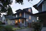 You Wouldn't Expect the Rooftop Addition on This American Foursquare in Portland