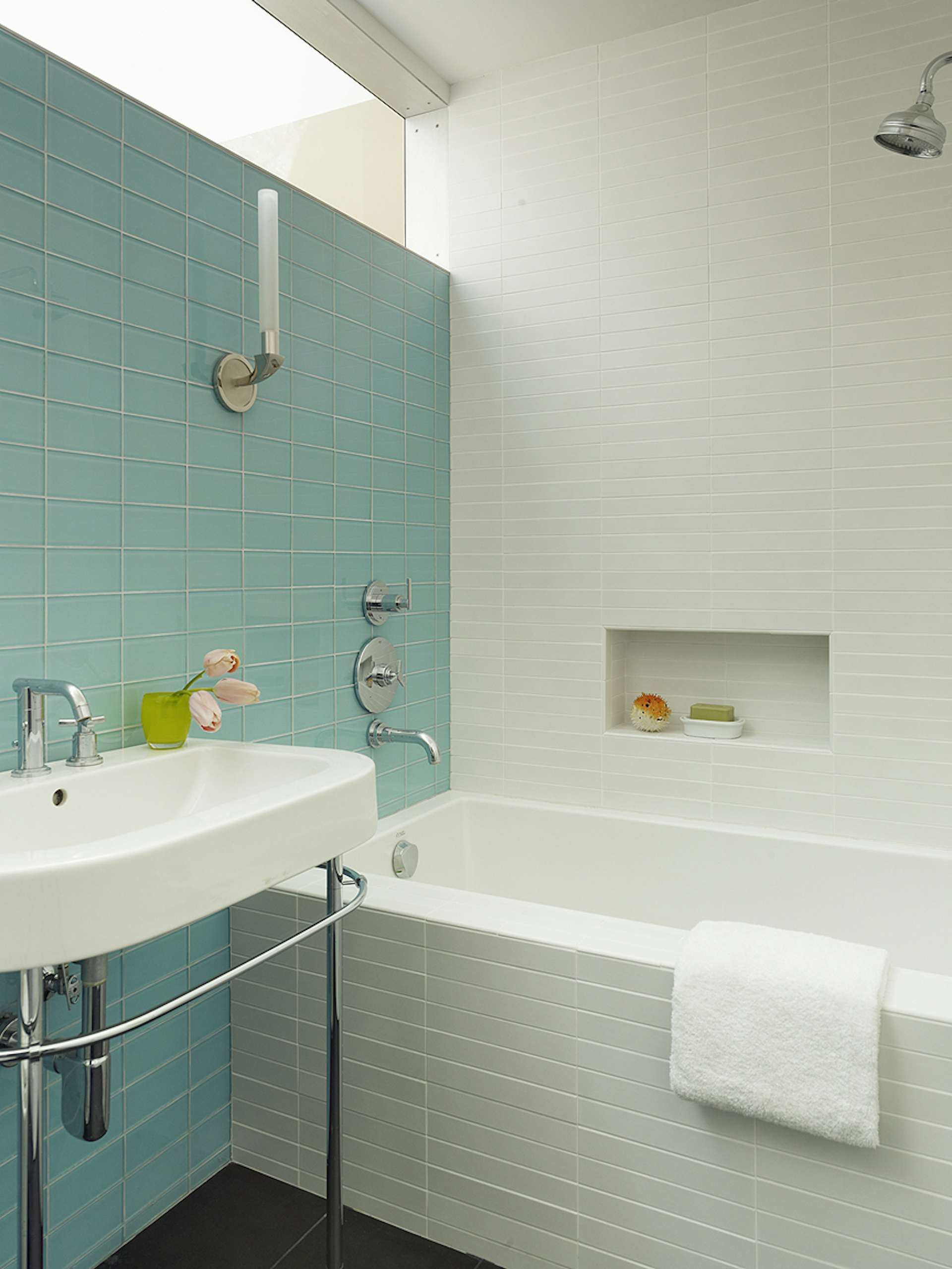 Photo 14 of 15 in What's the Best Way to Save Space in a Small Bathroom