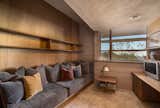 Office, Desk, Carpet Floor, Study Room Type, and Shelves  Photos from The Last House Designed by Frank Lloyd Wright Is Being Auctioned Without Reserve