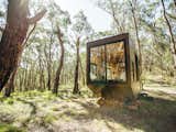 Exterior, Tiny Home Building Type, Flat RoofLine, Wood Siding Material, and Cabin Building Type  Photo 1 of 7 in Unplug at This Off-Grid Tiny Home in South Australia