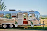 Exterior, Metal Siding Material, Airstream Building Type, Curved RoofLine, and Metal Roof Material  Photos from Rent This Reimagined Airstream for Your Next Shindig