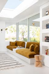 After: Mandy Moore midcentury home living area
