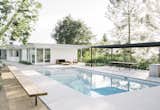 After: Mandy Moore midcentury home pool