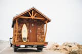 O’Donnell not only builds tiny houses, but lives in them as well, first in the Los Padres model and now in the Acorn. He downsized from the Los Padres to the smaller Acorn model after fires in California made him want to be more mobile.