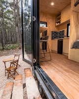 "Relax and expect to see local wildlife as you sit by the CABN with a wine or wake up to the sound of magpies and kookaburras heralding the dawn," says the brand.