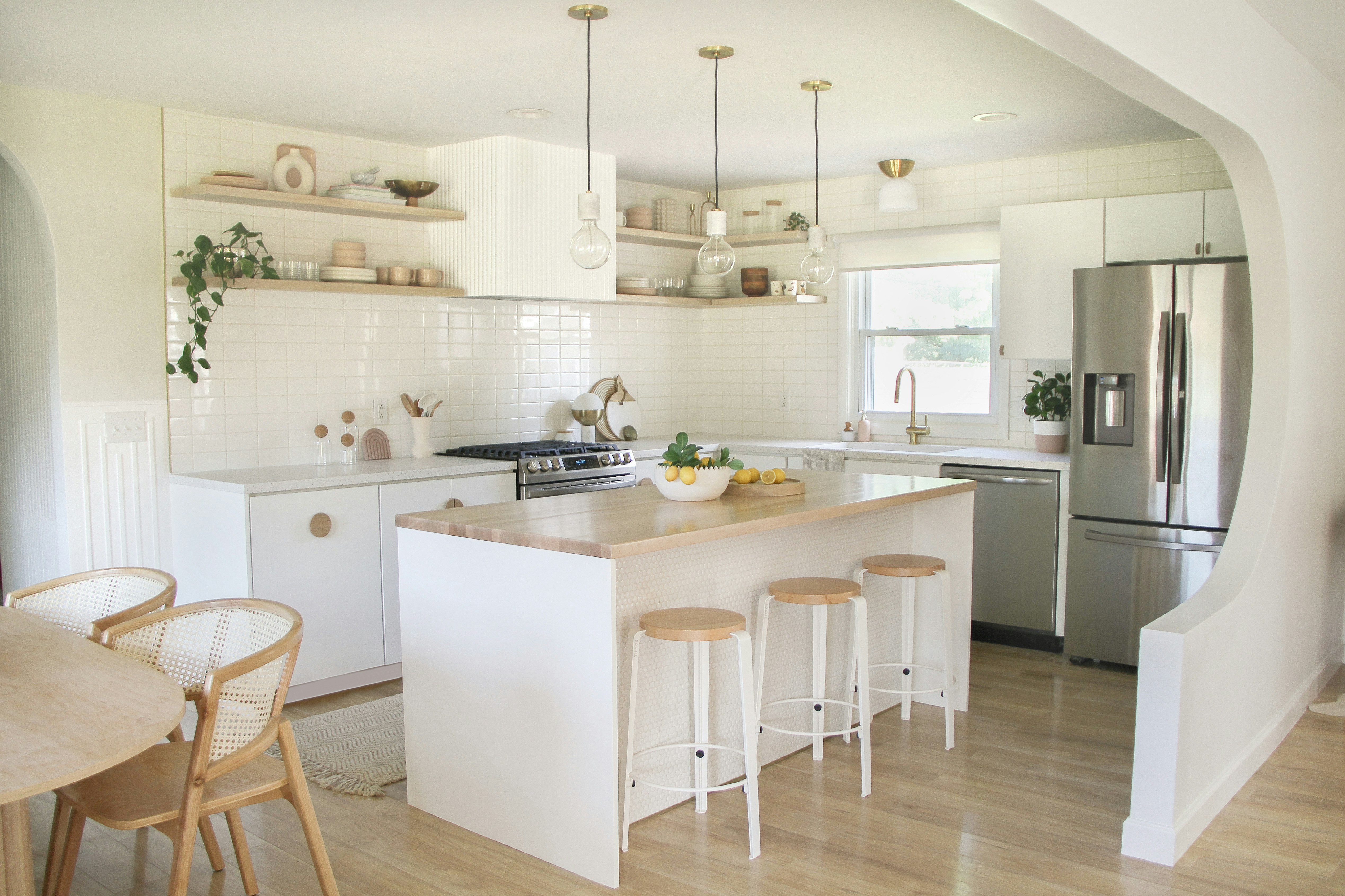 A Couple Spent Six Weeks Fashioning an Airy Kitchen - Dwell