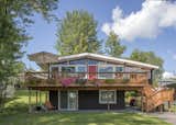 Glenn Lazzaro and Azin Valy wrapped up a remodel of their 1965 midcentury chalet in White Lake last year.