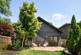 From the exterior, the bungalow looks to be its original size, which was 1560 square feet, but with the new loft, its 2340 square feet.