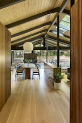 Dining area of Glen Road Residence by Risa Boyer Architecture