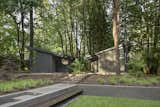 Backyard of Glen Road Residence by Risa Boyer Architecture