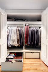 Beaulieu made the closets a bit deeper so as to make the storage capabilities more comprehensive.