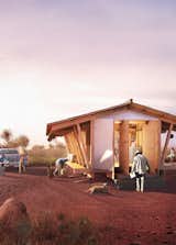 The Packing Shed,&nbsp; shown here as a rendering, was designed by SJB Architects in collaboration with the Nyul Nyul Community. The Orana Foundation reports that gubinge harvest has increased by more than 120 percent since introducing the shed to production.