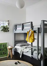 Murphy redid the moldings around the ceiling and replaced the window.