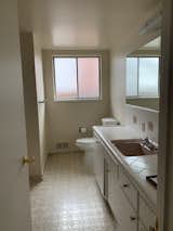 Before: Hong slimmed down the footprint in this bathroom and relocated the shower.