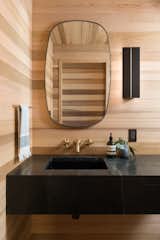 Bathroom of Sausalito Retreat by 35th Collective
