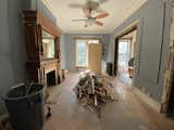 Before: Dining Room and Kitchen of Sterling Townhouse by READ Architecture Design