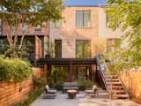 Rear Exterior of Sterling Townhouse by READ Architecture Design