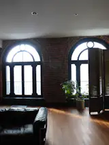 Before: Living Room of St-Pierre by La Firme Architecture