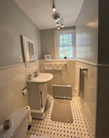 Before: Primary Bathroom of Ackerman Farmhouse by Fuller/Overby Architecture