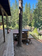 During: The new lower decking cost $6000 and the cedar hot tub from Snorkel was $11,000.