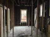 During: The windows and exterior access were relocated.