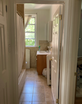Before: Hall Bathroom of Quincy House by Office of Architecture