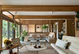 The ceilings throughout are painted Sherwin Williams "Pure White