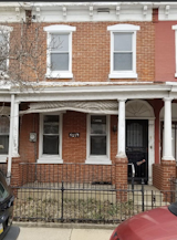 Before: In 2021, Eric Ashleigh and April Rosentreter closed on this 1885 rowhouse in the Germantown neighborhood of Philadelphia, Pennsylvania, after living in a loft in the Kensington neighborhood for years.