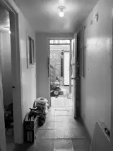 Before: Architect Kevin Short of Tiny Monster Design, alongside his wife, Katie Heller, overhauled all three floors of their San Francisco Victorian in a massive DIY project. At the lower level, they installed a living room to overlook the garden.