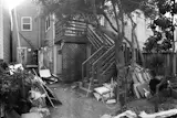 Before: One of the main goals of the remodel was to better connect the rear of the house to the backyard.