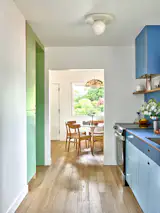 "We personally love to experiment with color and don't always get to in our other projects, so we were like, 'Let's go for it, and really go bold,'