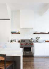 The kitchen was opened up into an existing pantry space and reconfigured to create a light-filled, functional space perfect for cooking and entertaining.