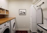 The new laundry room is just off the entry so it can also function as a mudroom area as needed.