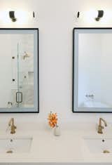 Bath Room, Undermount Sink, Engineered Quartz Counter, and Wall Lighting  Photo 10 of 13 in Noe Mingle by SF Design Build