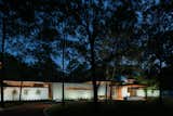 Outdoor, Front Yard, Grass, Landscape Lighting, and Trees Exterior View  Photo 2 of 6 in Courtyard Residence by studioMET architects