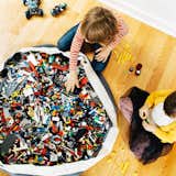 Swoop Bags are durable, modern toy storage bags that make cleaning up all those little toys like legos simple, fast and fun. 

Made in USA / SEATTLE 
•••
 #legostorage #toystorage #legobag #playroomstorage #swoopbags