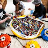 Swoop Bags are durable, modern toy storage bags that make cleaning up all those little toys like legos simple, fast and fun. 

Made in USA / SEATTLE 
•••
 #legostorage #toystorage #legobag #playroomstorage #swoopbags