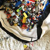 Swoop Bags are durable, modern toy storage bags that make cleaning up all those little toys like legos simple, fast and fun. 

Made in USA / SEATTLE 
•••
 #legostorage #toystorage #legobag #playroomstorage #swoopbags