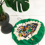Swoop Bags are durable, modern toy storage bags that make cleaning up all those little toys like legos simple, fast and fun. 

Made in USA / SEATTLE 
•••
 #legostorage #toystorage #legobag #playroomstorage #swoopbags