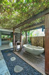 Semi Outdoor bathroom