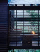 Exterior, Wood Siding Material, Shed RoofLine, House Building Type, and Metal Roof Material Exterior to covered porch  Photo 3 of 10 in Nantahala Mountain Zen by Michael Neiswander