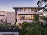 Exterior, Flat, Glass, Metal, Wood, Concrete, Metal, and House Exterior  Exterior Metal Wood House Metal Glass Photos from Dolores Heights Residence I